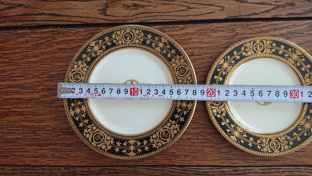 ウェッジウッド アストバリーブラック プレート18cm 15cm