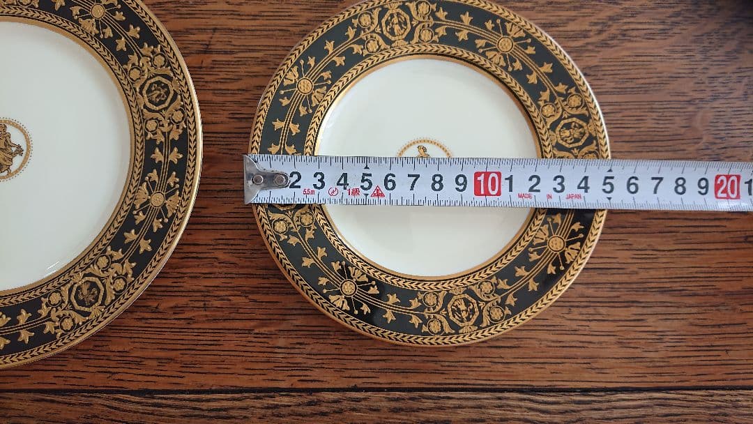 ウェッジウッド アストバリーブラック プレート18cm 15cm