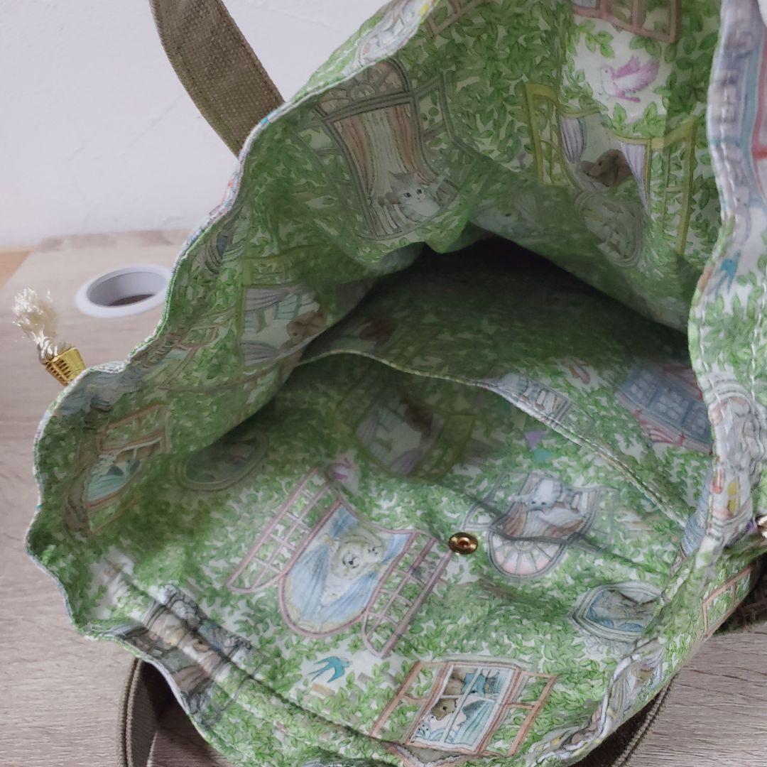 《専用》 3roomsバッグM 巾着バッグ ハンドメイド