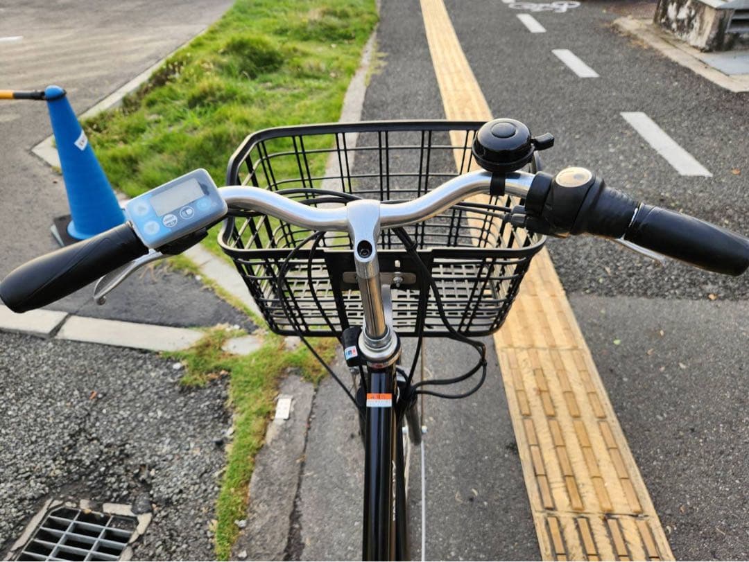 中古27インチYAMAHA電動アシスト自転車　15.4Ah 大阪　003番