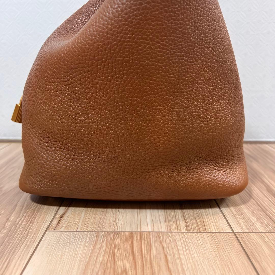 のあ！HERMES エルメス　ピコタンロック　MM ブラウン　C刻印