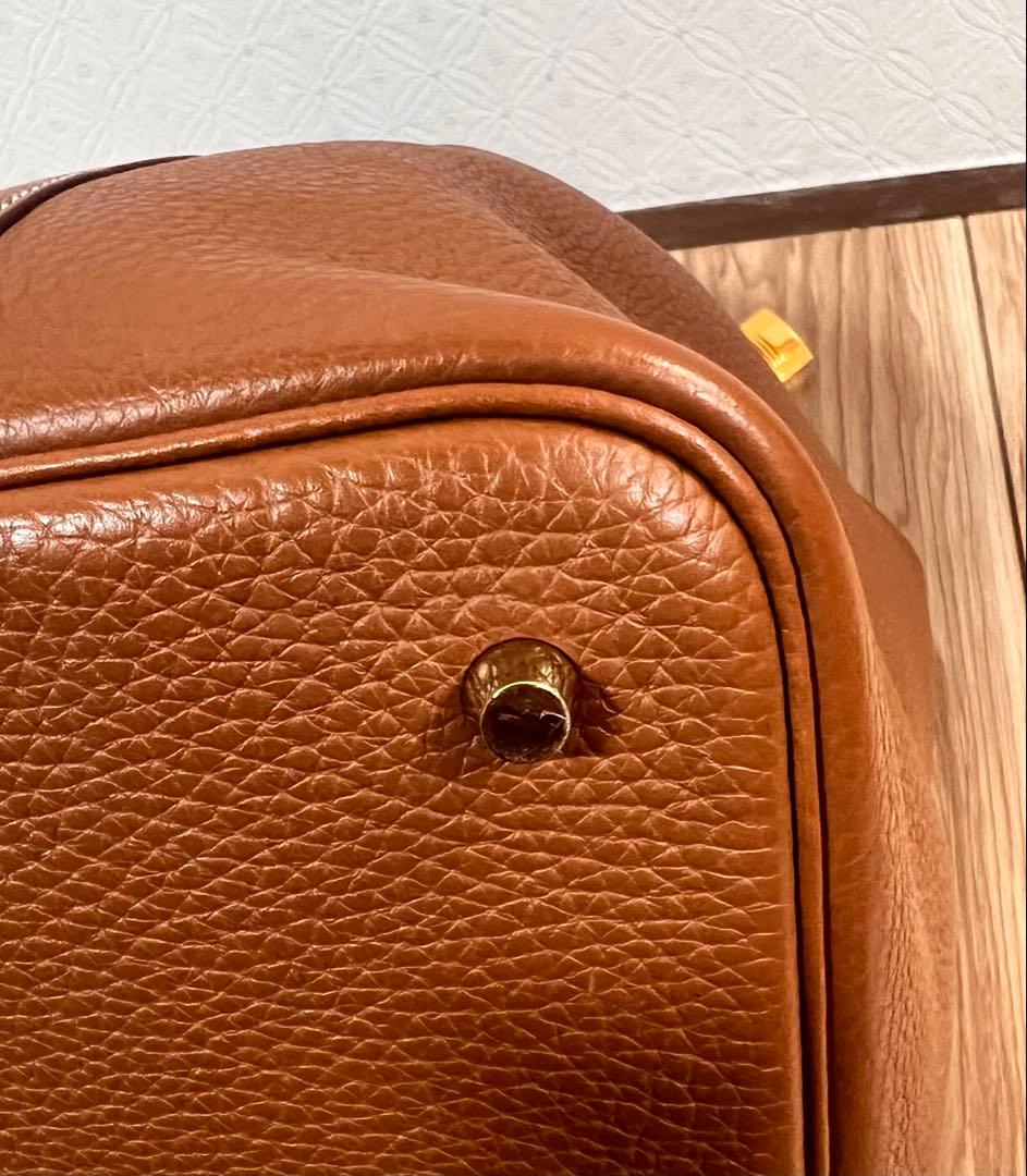 のあ！HERMES エルメス　ピコタンロック　MM ブラウン　C刻印