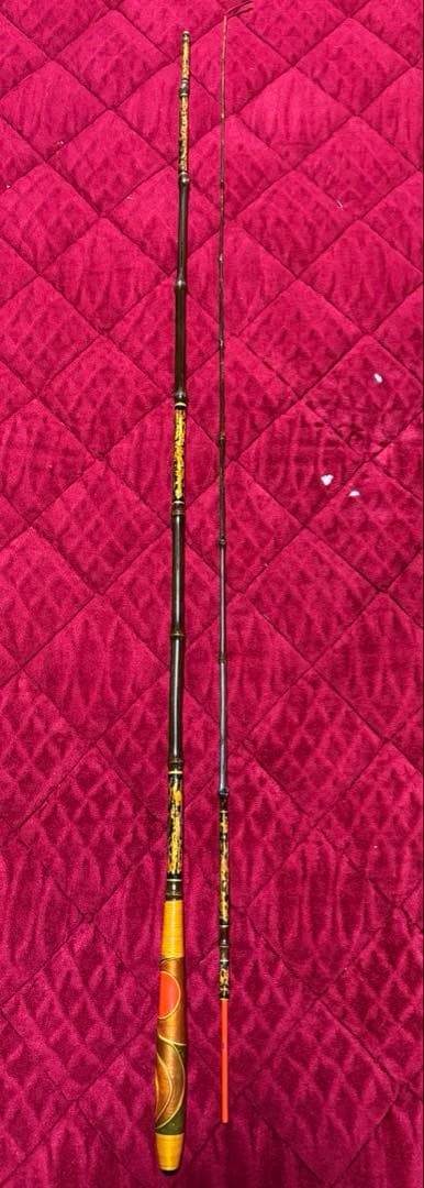 【一点限定】和竿 龍扇450 龍泉6尺 UDA木箱付き へら竿 竹竿 まとめ売り