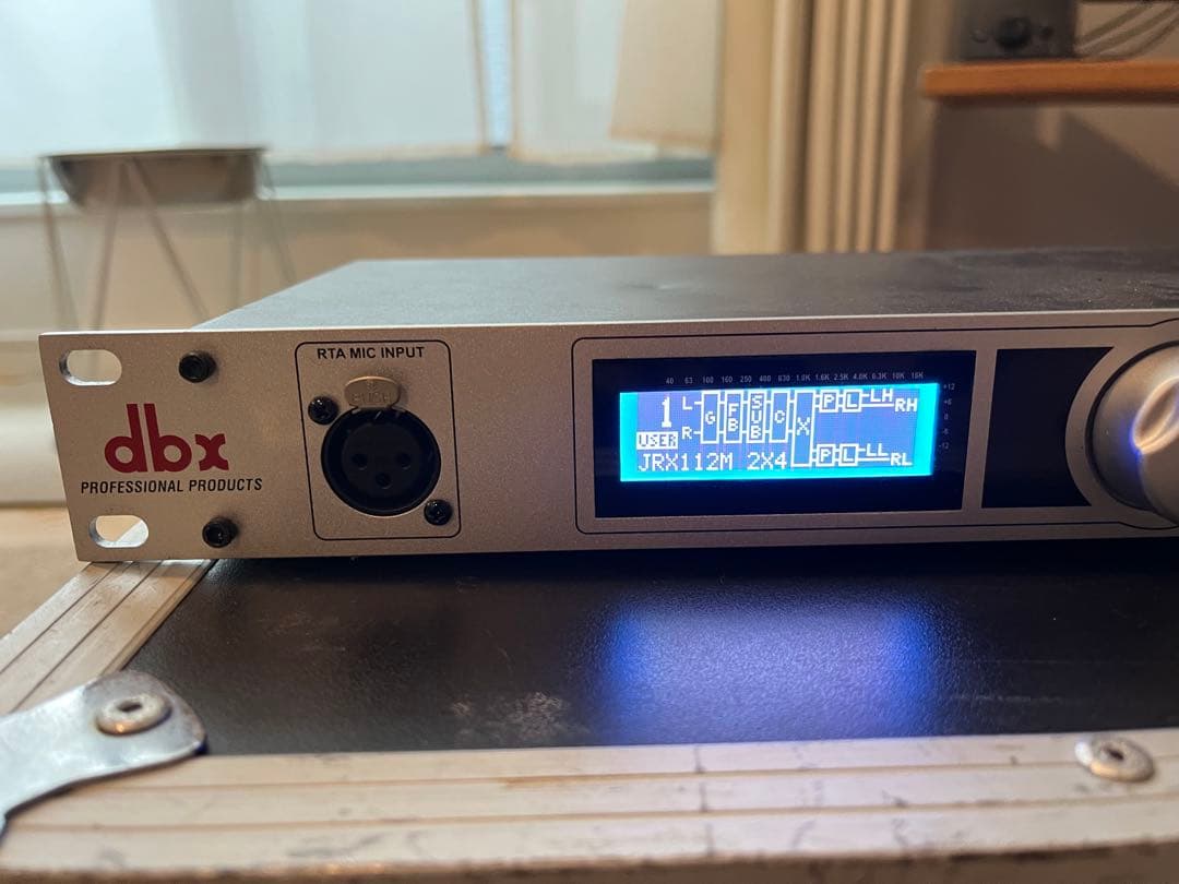 DBX Dack PA+ マルチプロセッサー中古品　1Uラックおまけ付