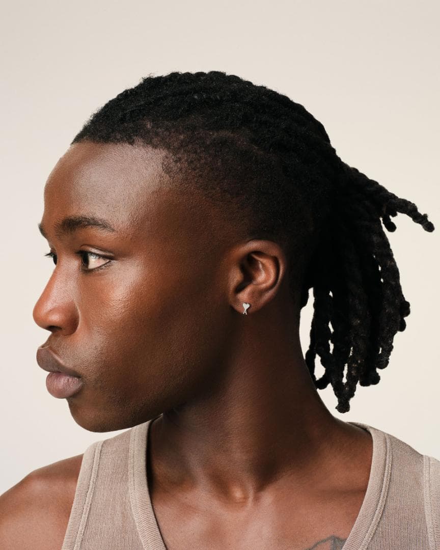 Ami de Coeur ピアス パラジウムプレーテッド ブラス ピアス