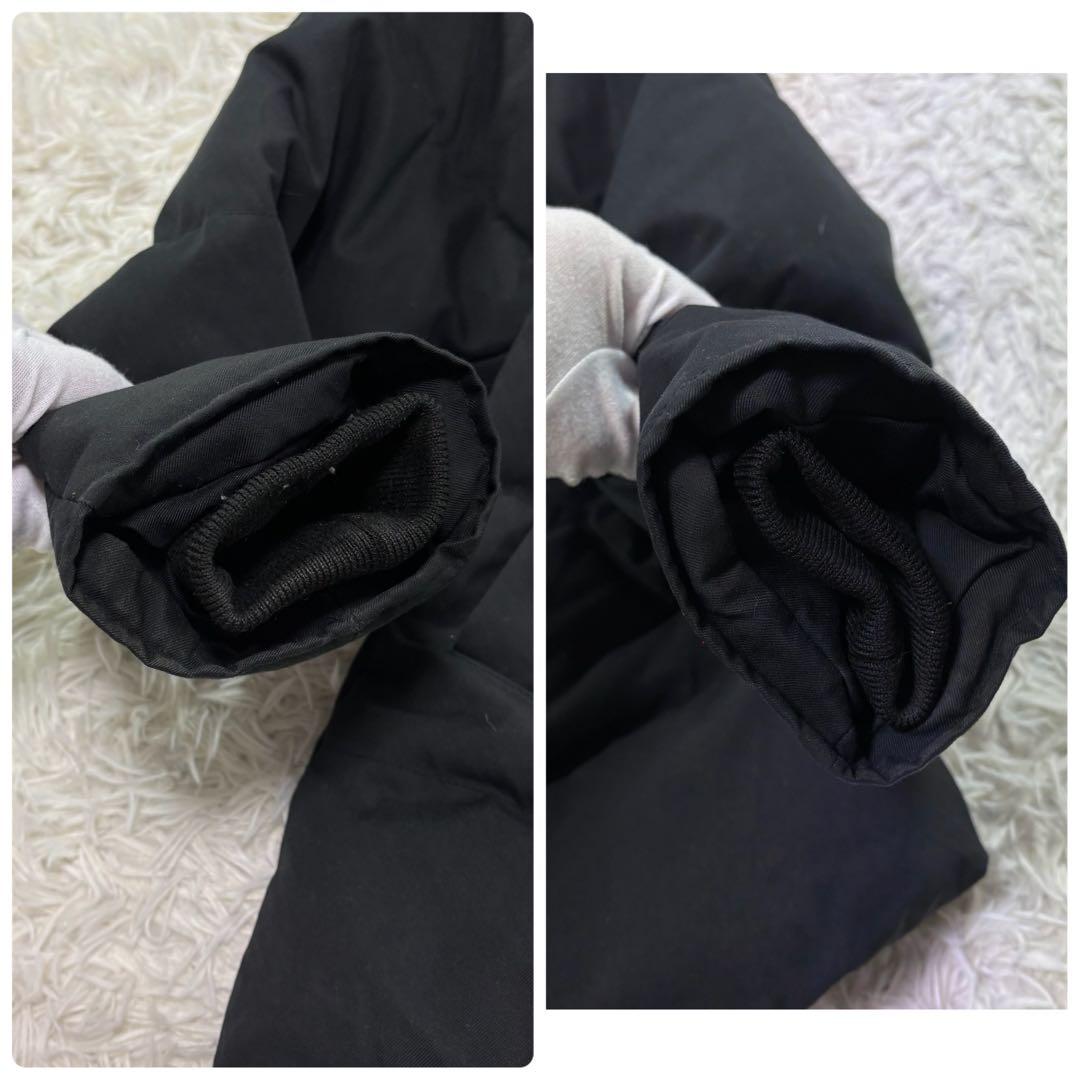 R2D2様洗える】PYRENEX BELFORT ダウンジャケット ブラック S