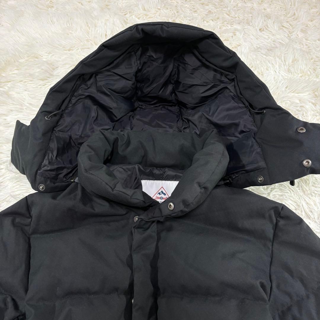 R2D2様洗える】PYRENEX BELFORT ダウンジャケット ブラック S