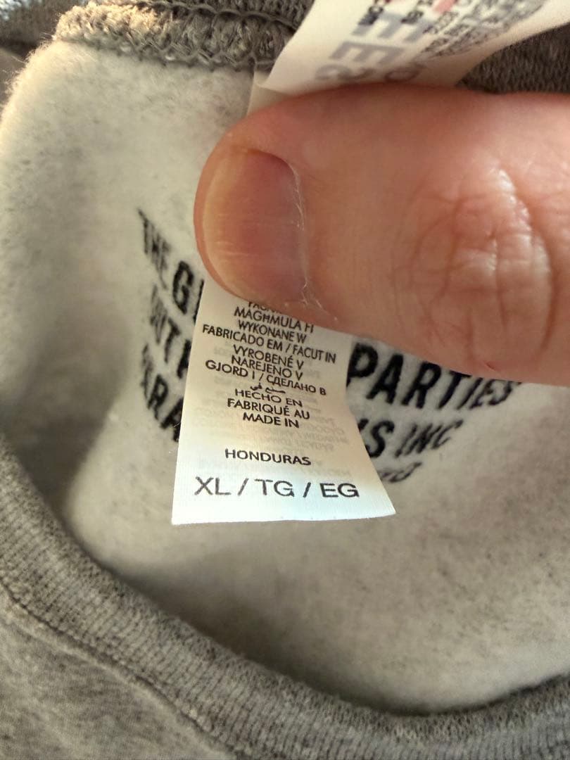 トップス WACKOMARIA CREW NECK SWEAT SHIRT (GRAY)