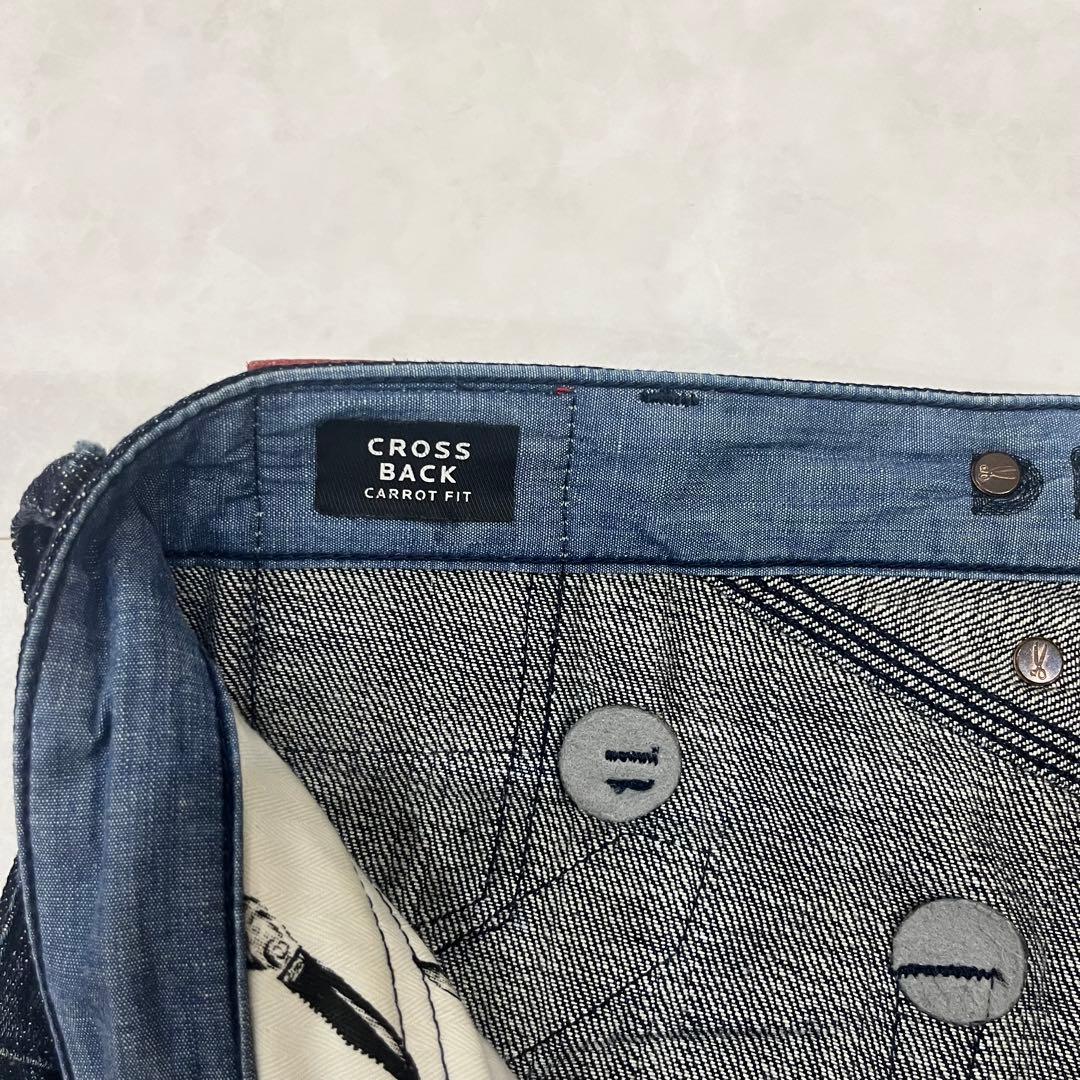 DENHAM クロスバッグ MIJLTV デニム W31 濃紺 限定品 410着