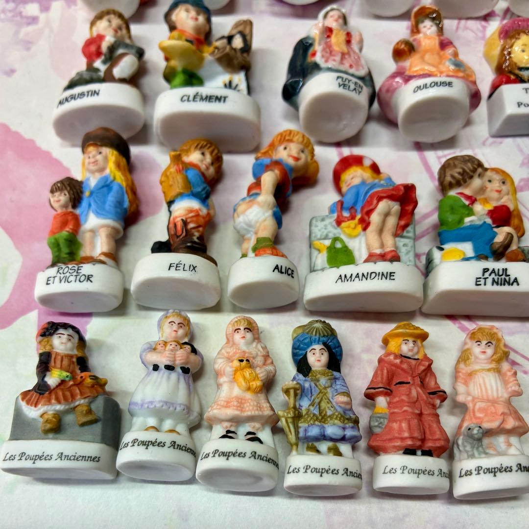 フェーブ 陶器製フィギュア 51体セット