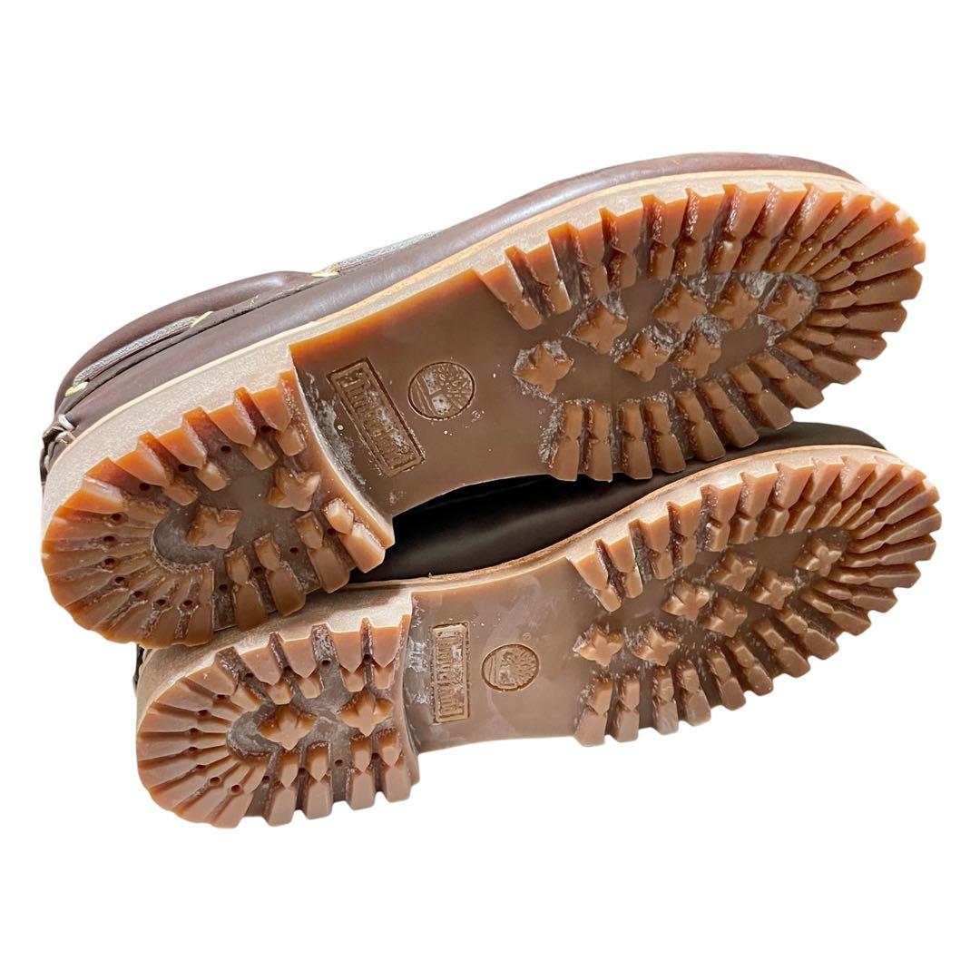 【新品】【未使用】27cm ティンバーランド 3eye モカシン ブラウン