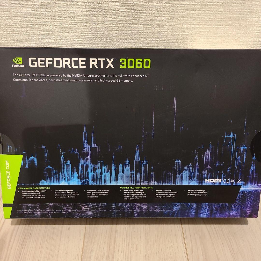【新品未開封】玄人志向 RTX3060 12GB OCモデル