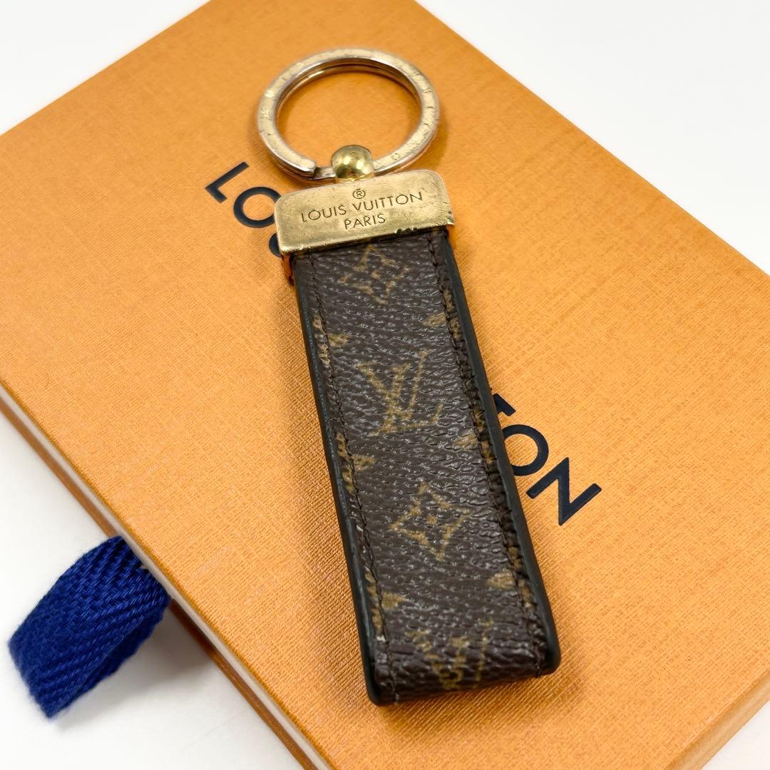 希少✨　ルイヴィトン　キーホルダー　ポルトクレ　ドラゴンヌ　モノグラム　ゴールド