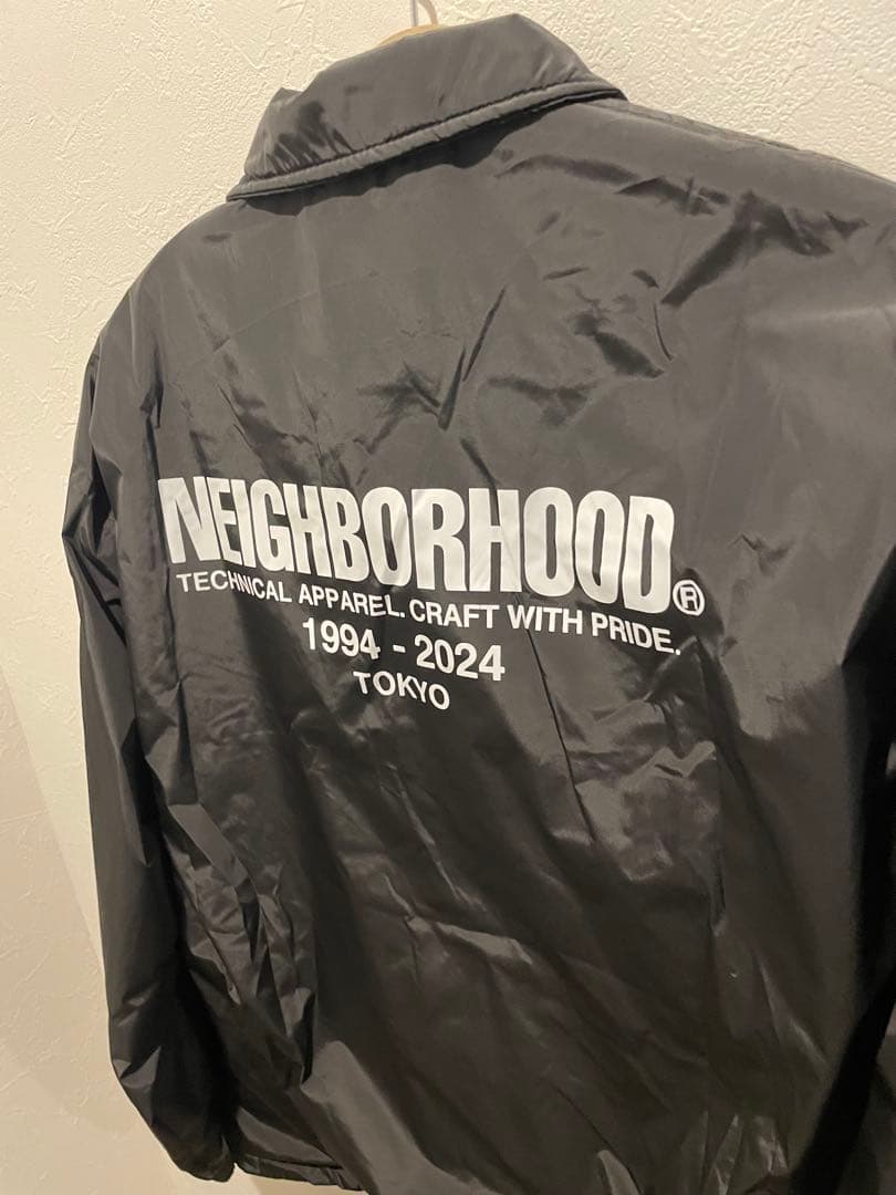 NEIGHBORHOOD ブラックナイロンジャケット XLタグなし
