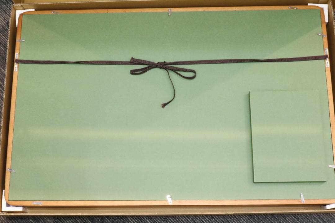 未使用品 褒章記褒章額 叙勲額 GT24 どんす深緑 額縁のタカハシ