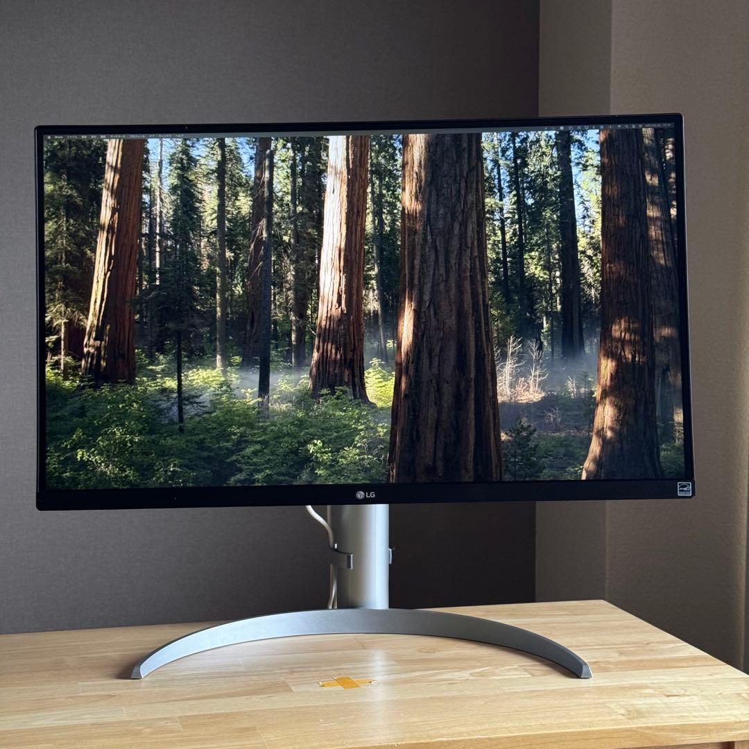 LG 27インチ ディスプレイ 27UP850N-W 4K