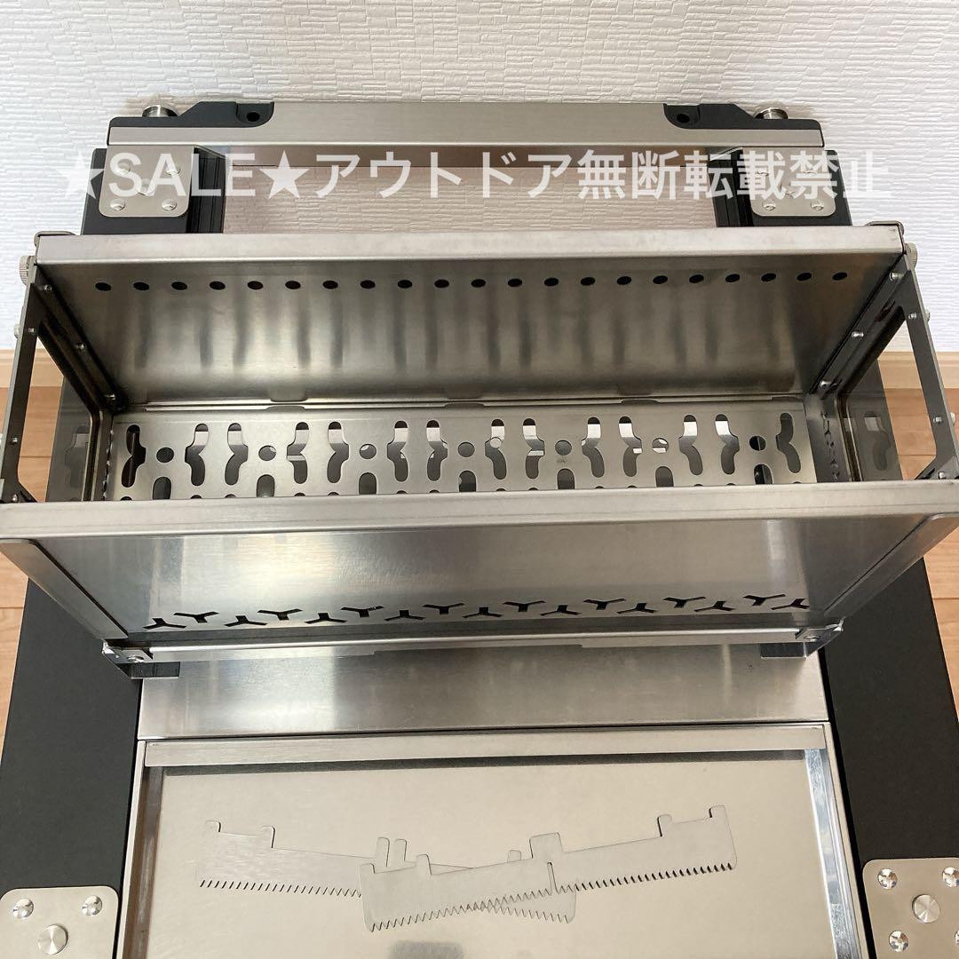 IGT ハーフユニット　焚き火台　二次燃焼　バーナー　スノーピーク　焚火台