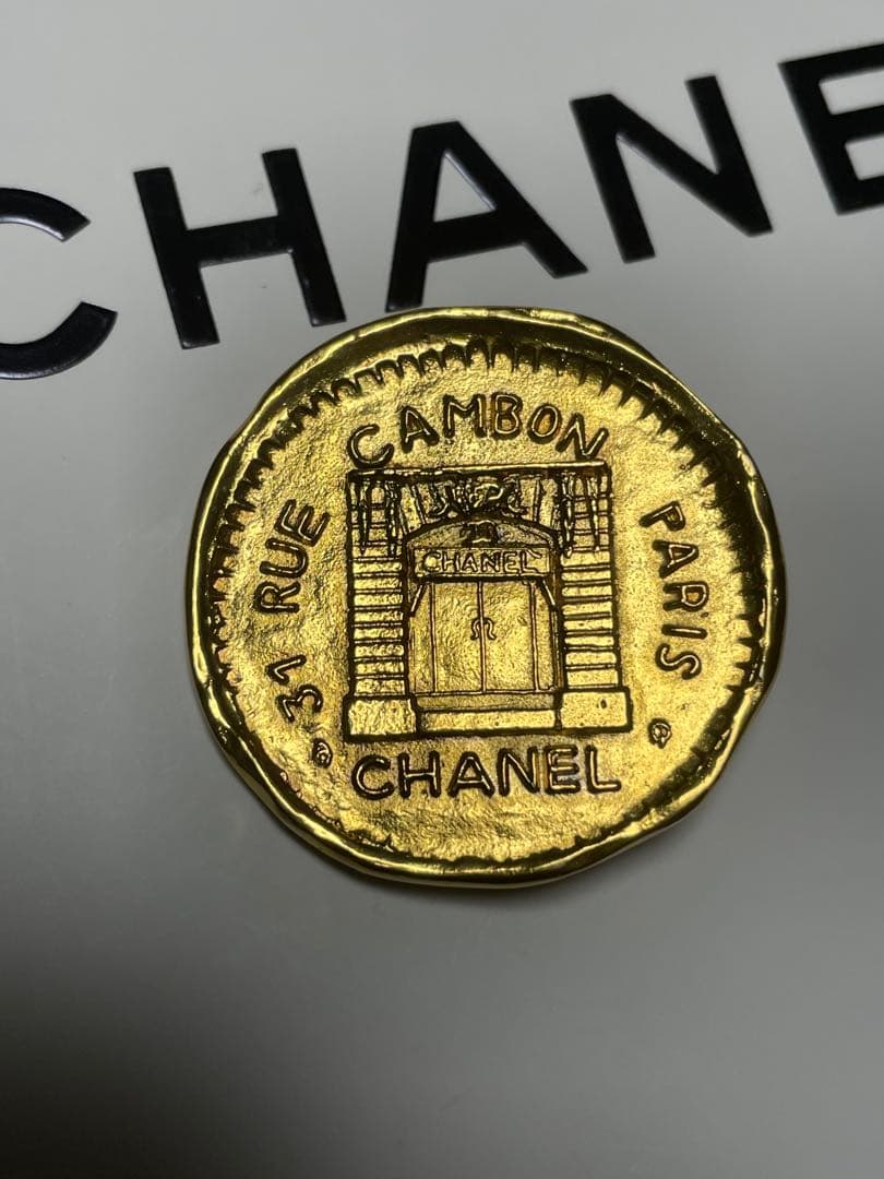 CHANEL 31 RUE CAMBON シャネル 1131 ゴールド ブローチ