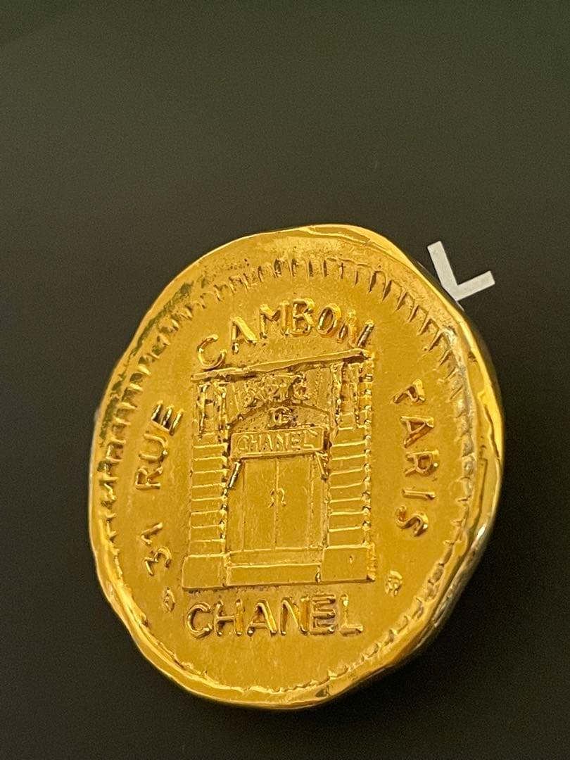 CHANEL 31 RUE CAMBON シャネル 1131 ゴールド ブローチ