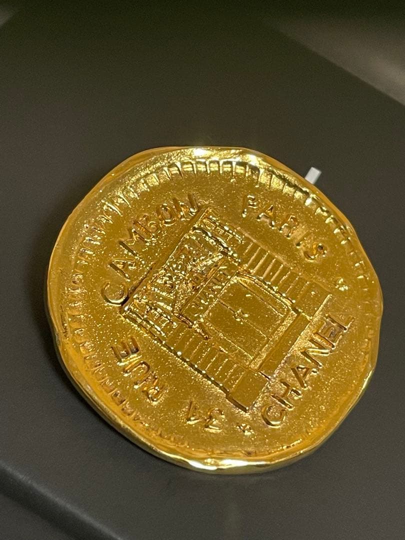 CHANEL 31 RUE CAMBON シャネル 1131 ゴールド ブローチ