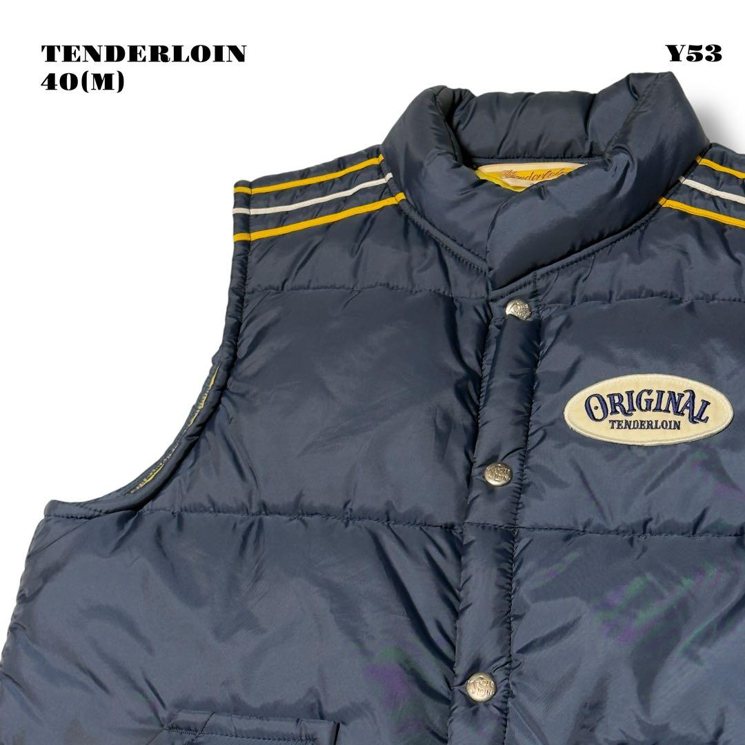 ★限定出品★ TENDERLOIN NRA VEST ベスト ネイビー 40 M