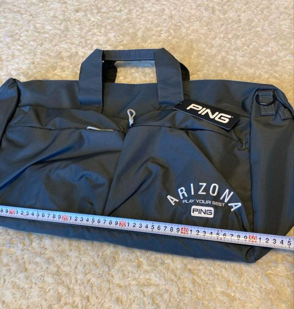 【未使用】アリゾナカジュアルボストン　ダークグレー