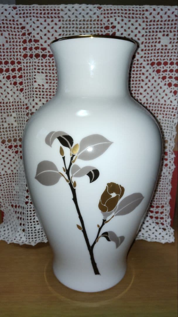 大倉陶園 花瓶 未使用