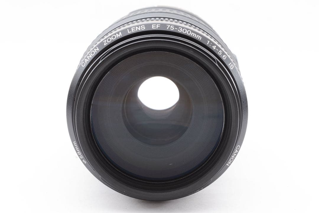 美品　手ブレ補正レンズ Canon EF 75-300mm F4-5.6 IS
