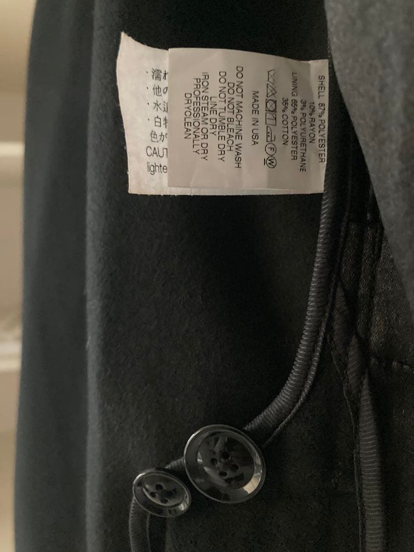 未使用 エンジニアードガーメンツ ファイヤーマン ダッフルコート black