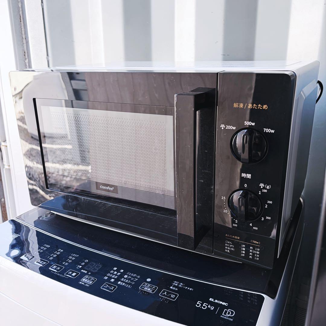 運搬取付無料！ブラック純正Haier冷蔵庫＋純正家電3点セット！完動超美品！