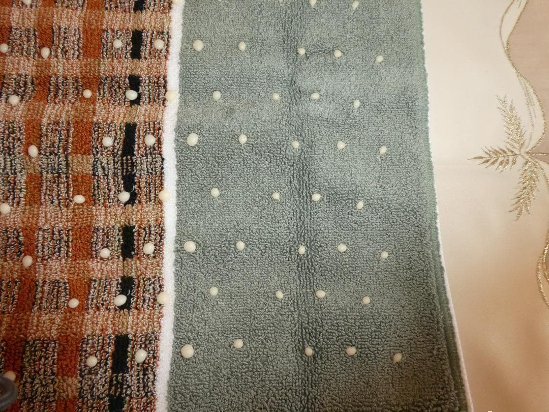 メルカリ便♡ダックス♡DAKS♡バスマット　チェック柄　グリーン系　レア