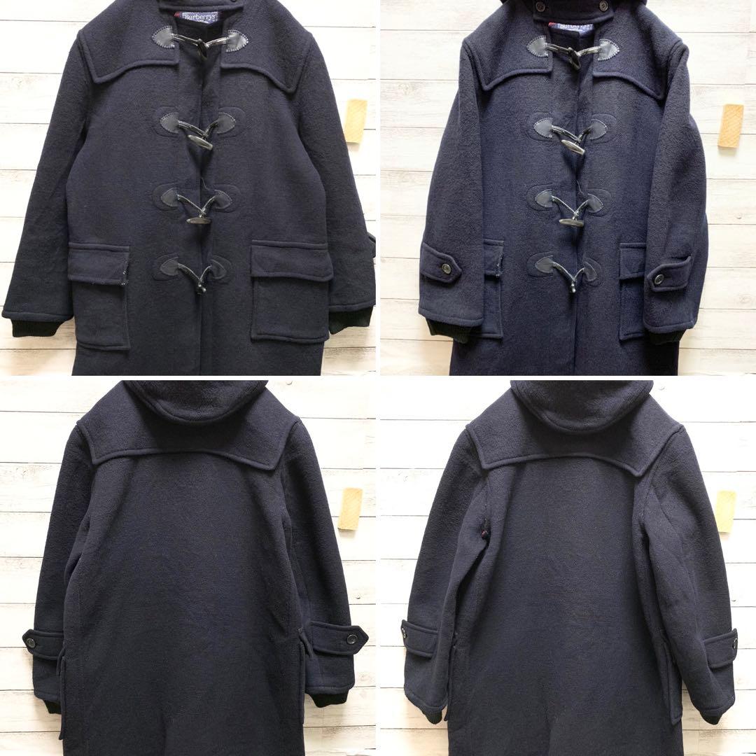 英国製 Burberrys’ 80s ヴィンテージダッフルコート 濃紺 Mサイズ