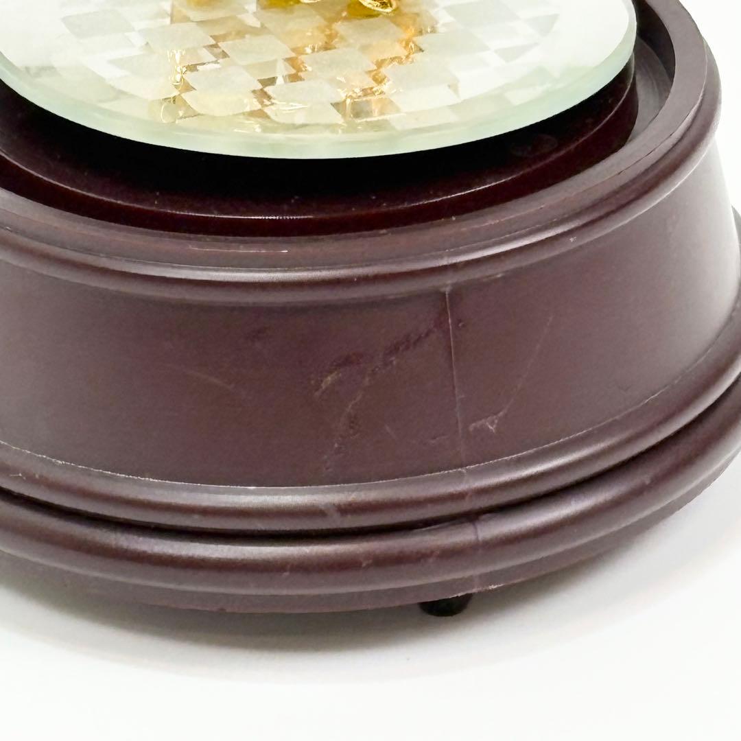 ディズニー 美女と野獣 ゴールド×パープル装飾 オルゴール 主題歌