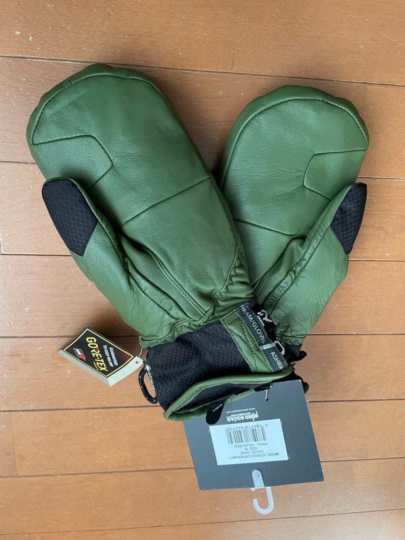 GORE-TEX ASHRAM GLOVES オリーブグリーン　新品　未使用