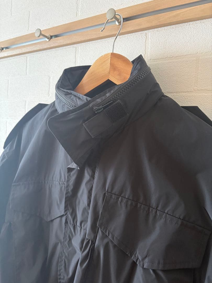【最安値】MASU AIRY FIELD JACKET ブラック 46
