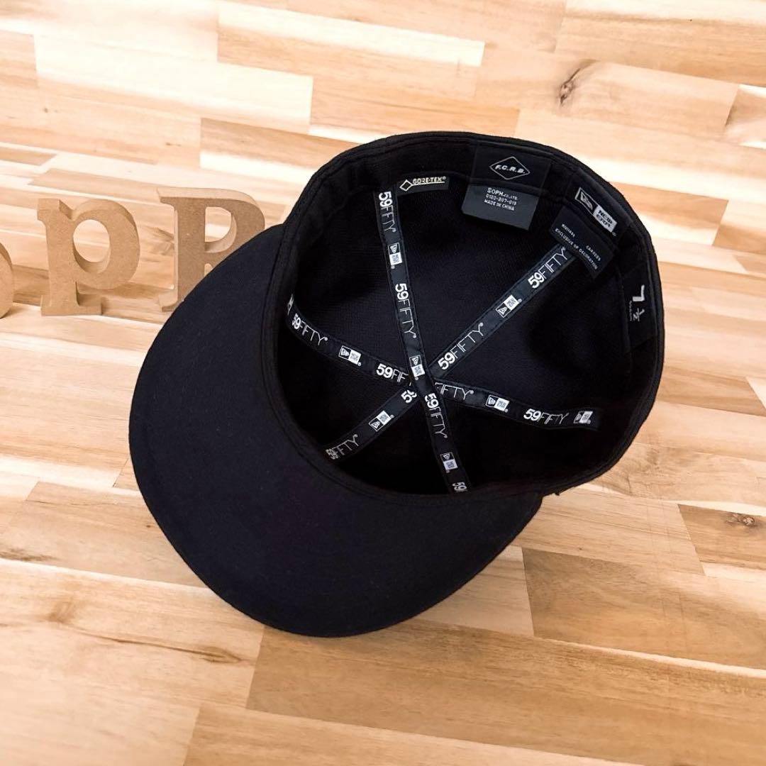 激レア【ニューエラ×エフシーレアルブリストル】コラボ ゴアテックス キャップ 黒