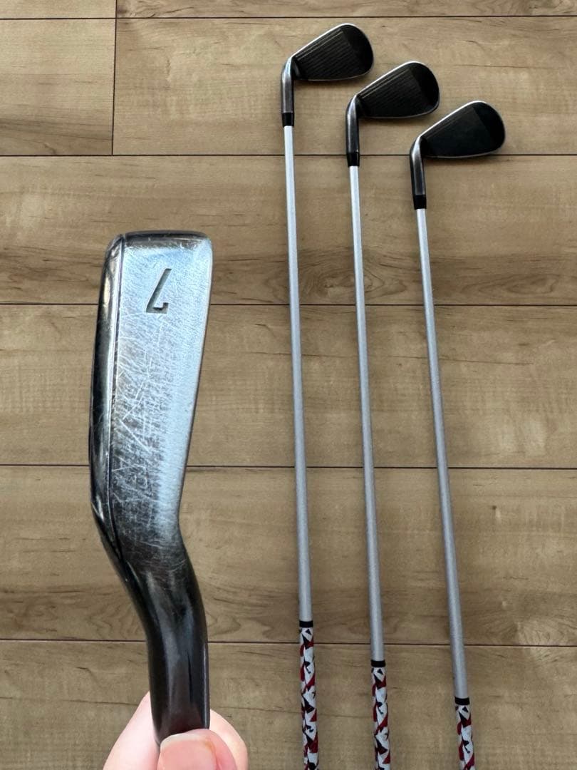 Callaway RAZR X BLACK メンズアイアンセット 4本