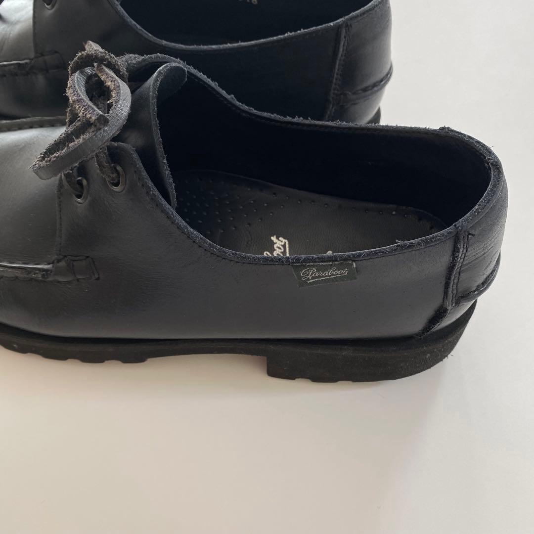 Paraboot ARPENTEUR 別注 デッキシューズ 6 ブラック