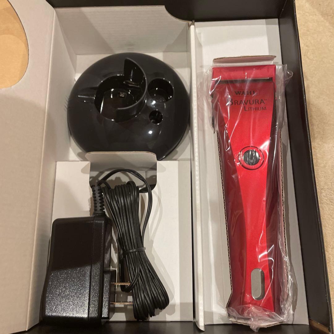 Wahl Bravura ベルベットレッド トリミング用