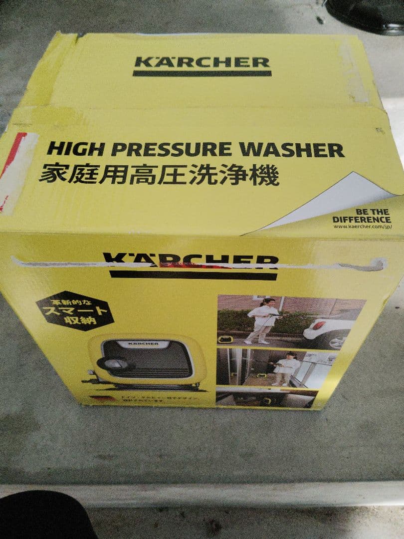 KARCHER 高圧洗浄機 　k mini 未使用品