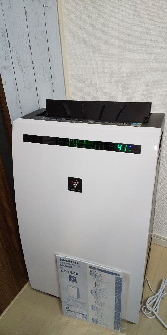 フィルター３種➰全て新品交換済み✨年中大活躍、シャープ除加湿空気清浄機☺️