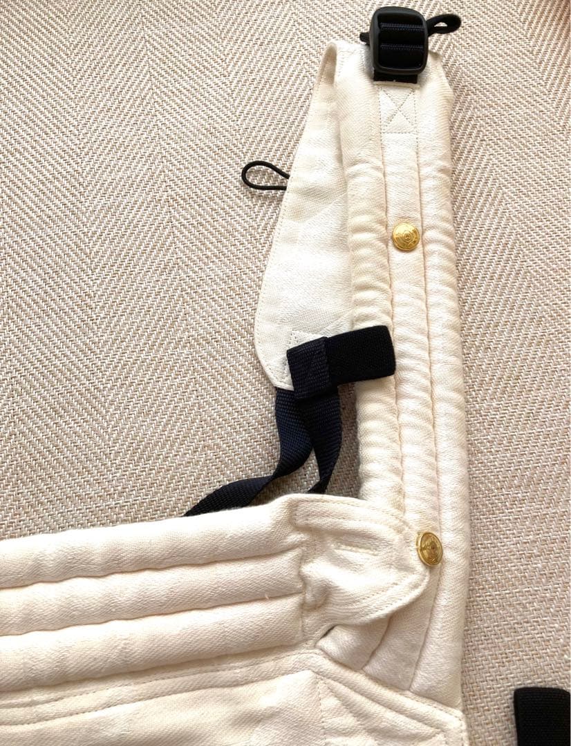 アーティポッペ　ザイガイストツイードW オーガニックヘンプ　千鳥柄　ホワイト