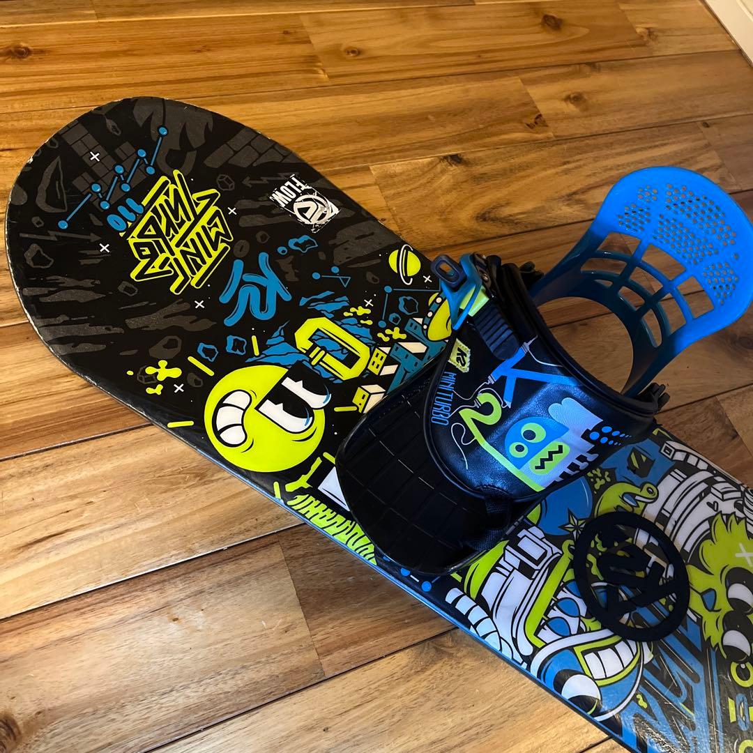 K2 スノーボード110㎝ バイン.ブーツ21.5㎝12/29〜1/6出荷不可