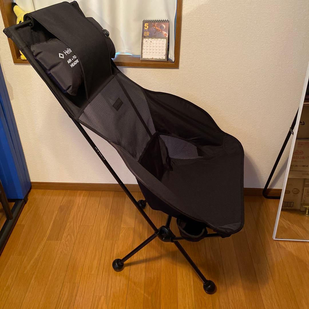 Helinox サバンナチェア ブラックアウトエディション アクセサリーセット