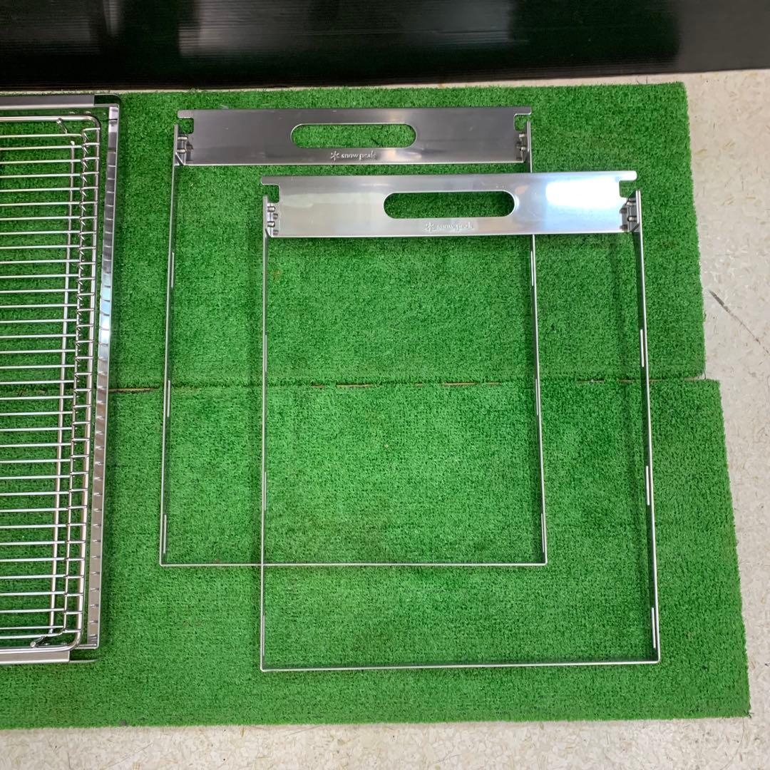 〇スノーピーク IGTハンギングラックフレーム メッシュトレー 1ユニット 浅型