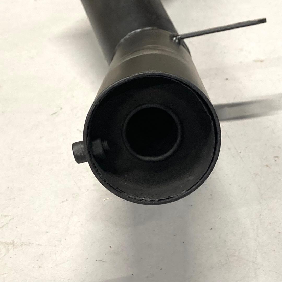 PRETTY RACING製 エイプ50 APE50 ショート管 黒 マフラー