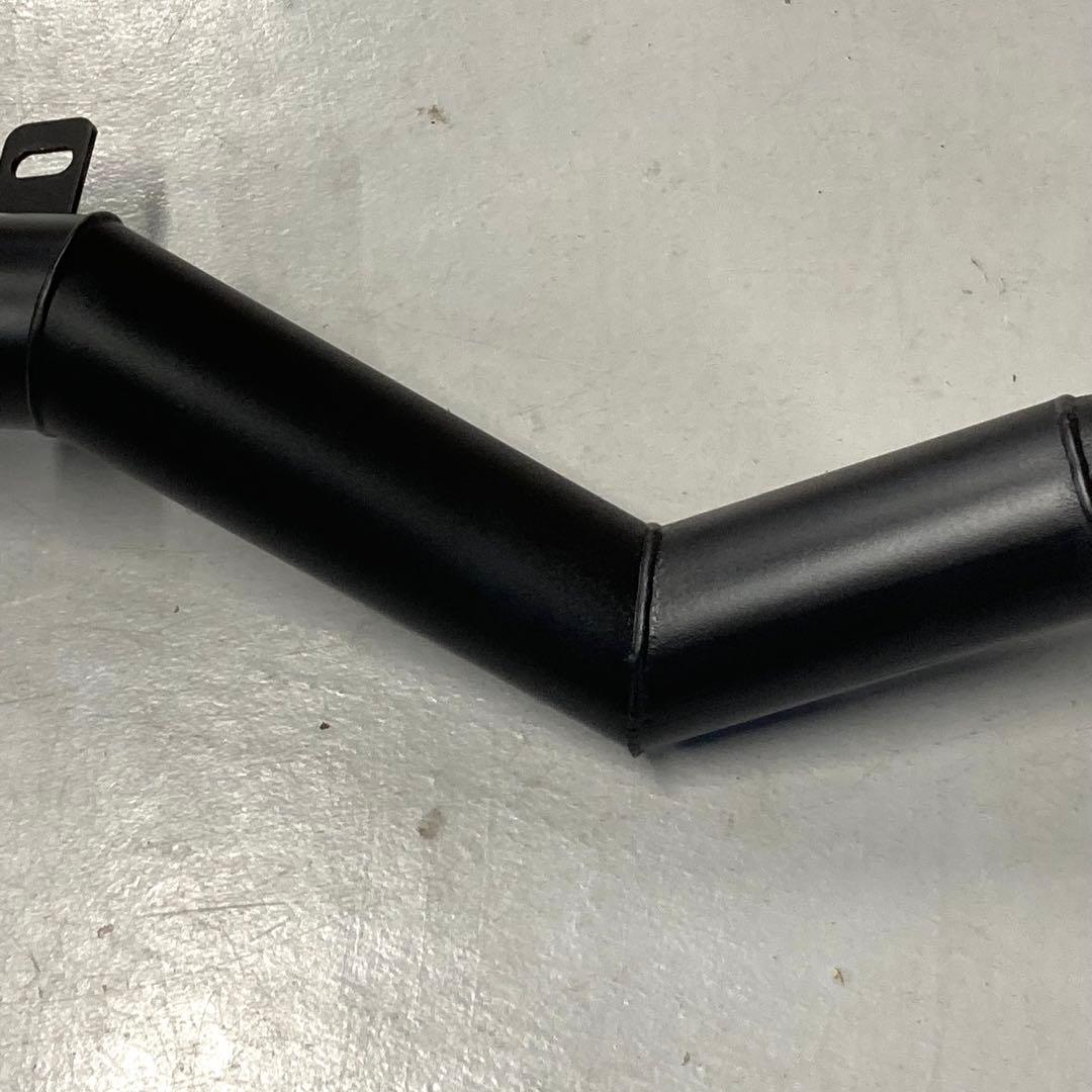 PRETTY RACING製 エイプ50 APE50 ショート管 黒 マフラー