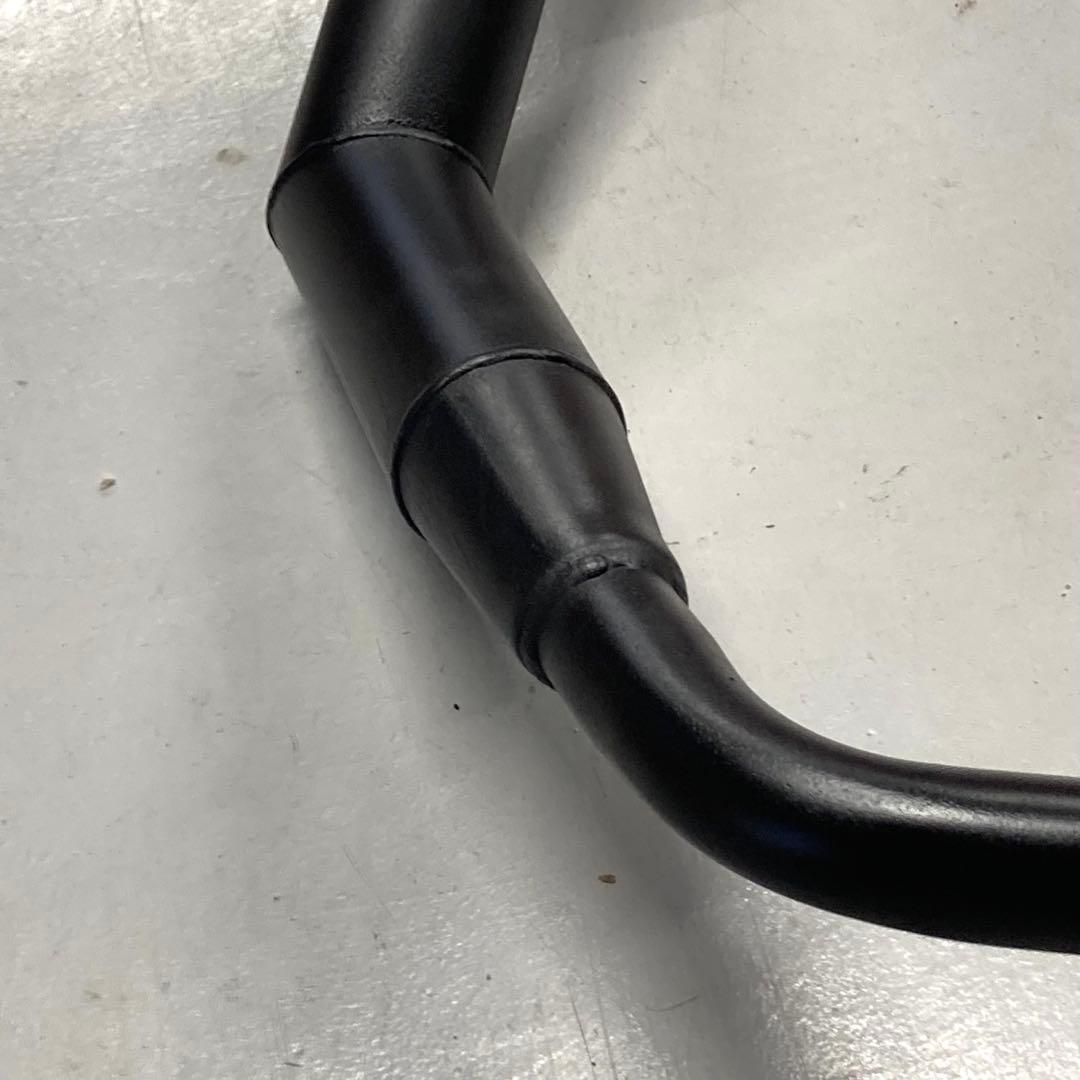 PRETTY RACING製 エイプ50 APE50 ショート管 黒 マフラー