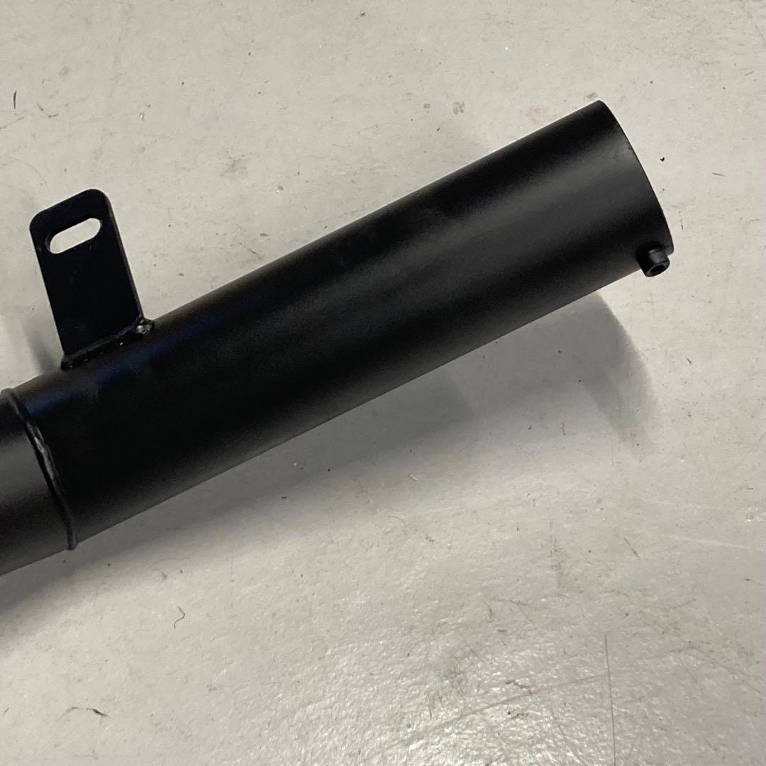 PRETTY RACING製 エイプ50 APE50 ショート管 黒 マフラー