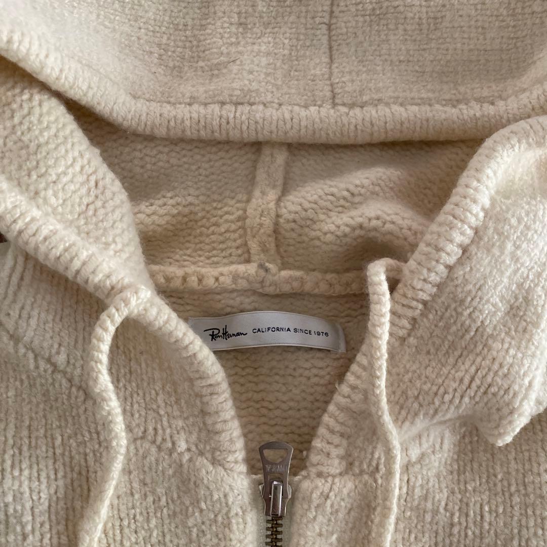 ロンハーマン フード付きニットパーカー